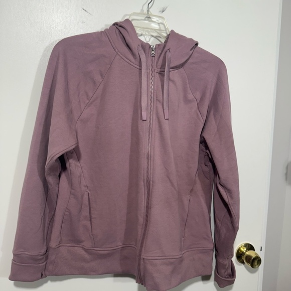 Women's Mauve Hoodie Jacket - Picture 1 of 3